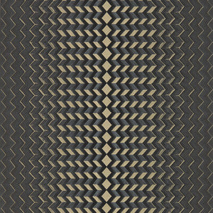 Fragment Charcoal/Gold Wp by Clarke And Clarke Wallcovering