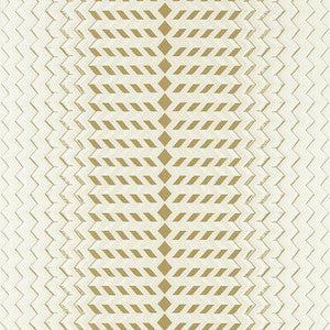 Fragment Natural/Gold Wp by Clarke And Clarke Wallcovering