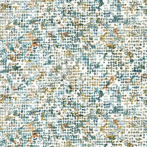 Scintilla Teal/Spice Wp by Clarke And Clarke Wallcovering