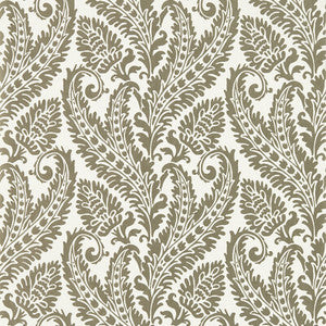 Regale Gilver Ivory Wp W0161/02.CAC.0 by Clarke And Clarke Wallcovering