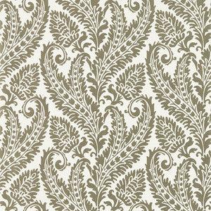 Regale Gilver Ivory Wp W0161/02.CAC.0 by Clarke And Clarke Wallcovering
