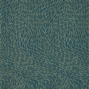 Corallino Teal Wp W0166/03.CAC.0 by Clarke And Clarke Wallcovering