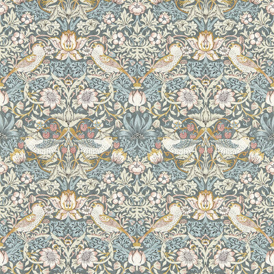 Clarke And Clarke - Wallcovering - W0171/05.CAC.0 - Wallcovering - NON WOVEN - 100% - United Kingdom </p><p>Repeat: H: , V: 27.5 21 - My Fabric Connection -