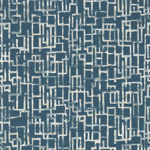 Quadrata Midnight Wp W0184/02.CAC.0 by Clarke And Clarke Wallcovering