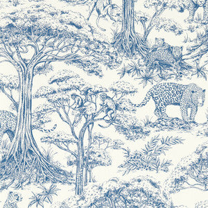 Kisumu Caribbean Wp W0185/01.CAC.0 by Clarke And Clarke Wallcovering