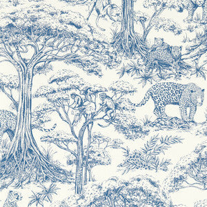 Kisumu Caribbean Wp W0185/01.CAC.0 by Clarke And Clarke Wallcovering