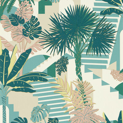 Clarke And Clarke - Wallcovering - W0186/02.CAC.0 - Wallcovering - NON WOVEN - 100% - United Kingdom </p><p>Repeat: H: , V: 27.5 21 - My Fabric Connection -