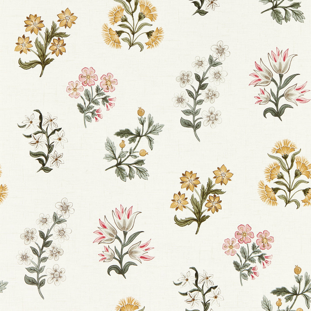 Blush Ochre Wp By Clarke & Clarke Wallcovering