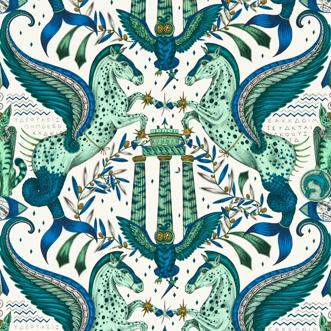 Olive Wp By Clarke & Clarke Wallcovering