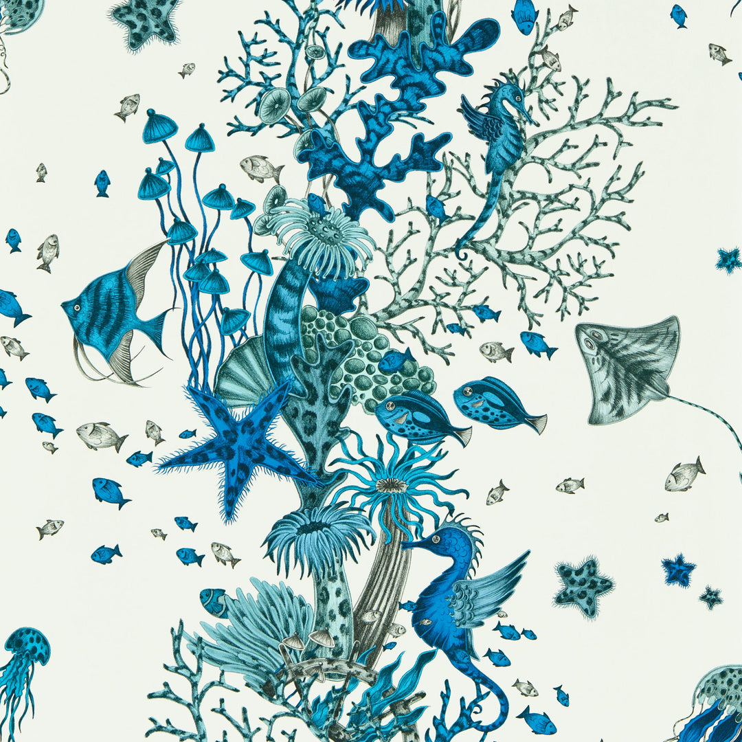Blue Wp By Clarke & Clarke Wallcovering