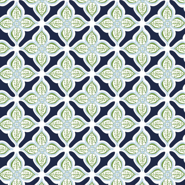 W03Vl-1 Glimmer Navy Wallpaper by Aoc Wallpaper HERITAGE WALLPAPER 100%PA USA Horizontal: 4.5 and Vertical: 4.5 27 in - Fabric Carolina -
