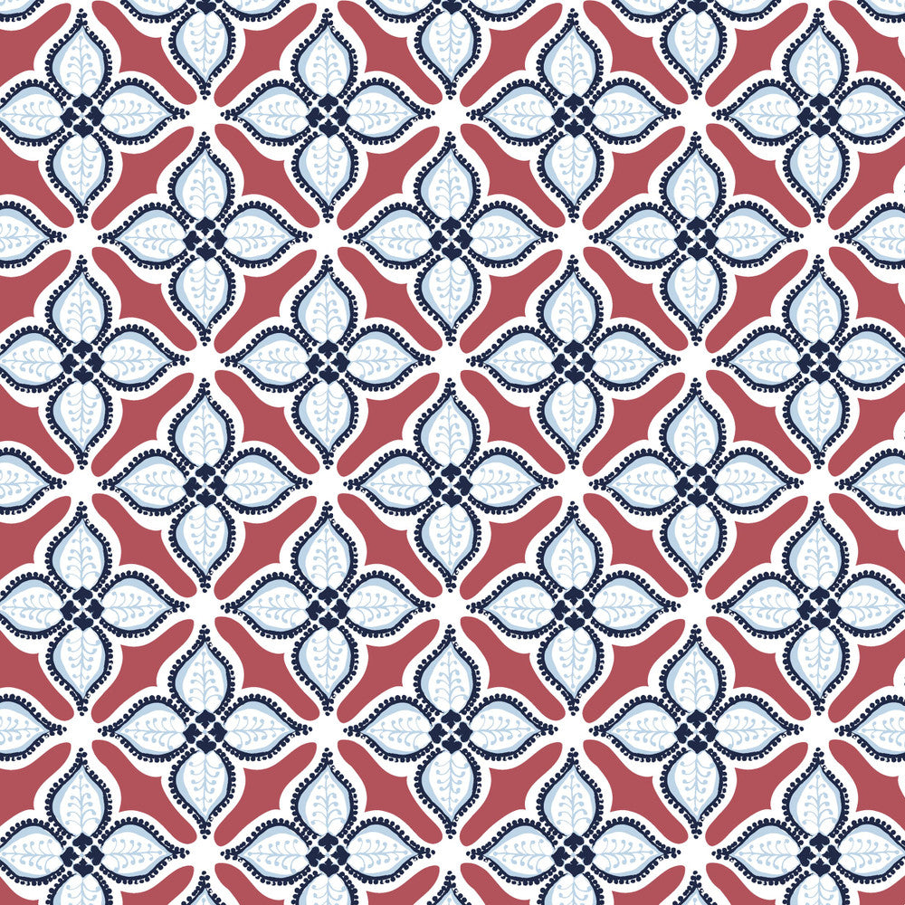 W03Vl-5 Glimmer Red Wallpaper by Aoc Wallpaper HERITAGE WALLPAPER 100%PA USA Horizontal: 4.5 and Vertical: 4.5 27 in - Fabric Carolina -