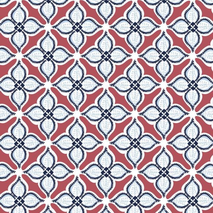 W03Vl-5 Glimmer Red Wallpaper by Aoc Wallpaper HERITAGE WALLPAPER 100%PA USA Horizontal: 4.5 and Vertical: 4.5 27 in - Fabric Carolina -