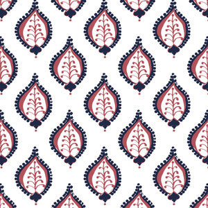 W04Vl-3 Gentle Red Wallpaper by Aoc Wallcovering