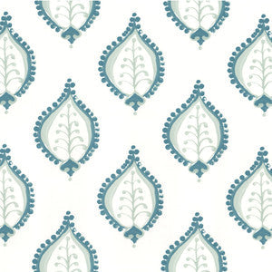 W04Vl Gentle 8 Aqua by Aoc Wallcovering
