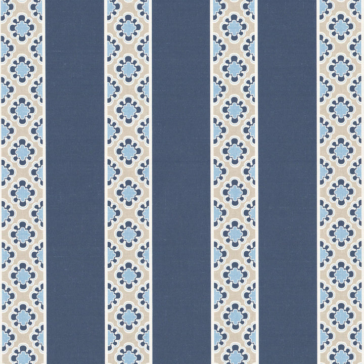 W06Vl Entice 4 Navy by Aoc Designer Wallcovering ART OF COLOR HERITAGE WALLPAPER II 100%PA USA Horizontal: 5.375 and Vertical: 2.000 27 in - Swanky Fabrics -