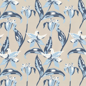 W07Vl Emma 4 Navy by Aoc Wallcovering