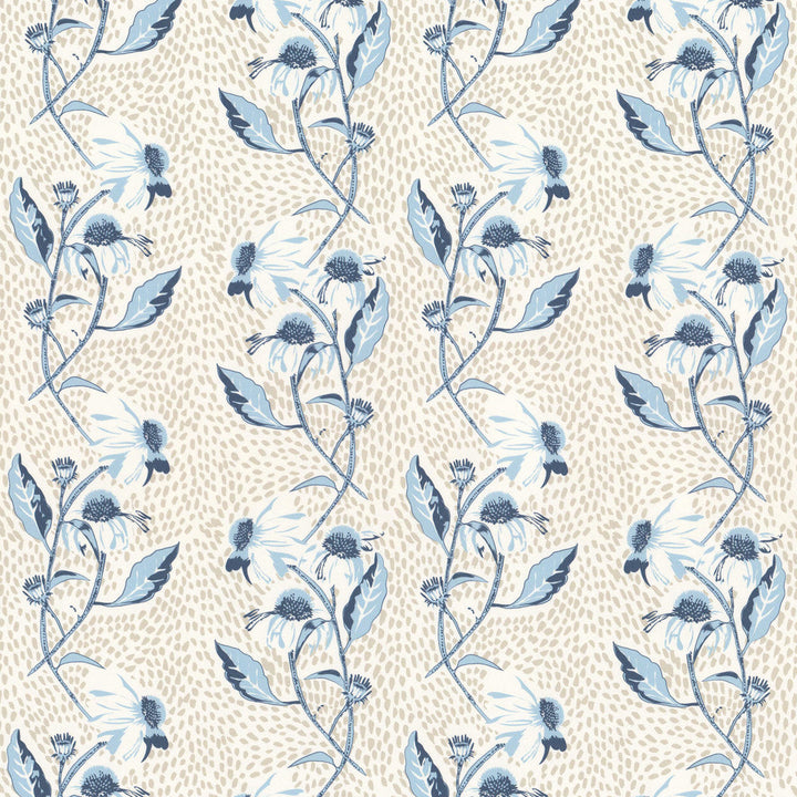 W08Vl Miller 4 Navy by Aoc Designer Wallcovering ART OF COLOR HERITAGE WALLPAPER II 100%PA USA Horizontal: 9.000 and Vertical: 6.250 27 in - Swanky Fabrics -