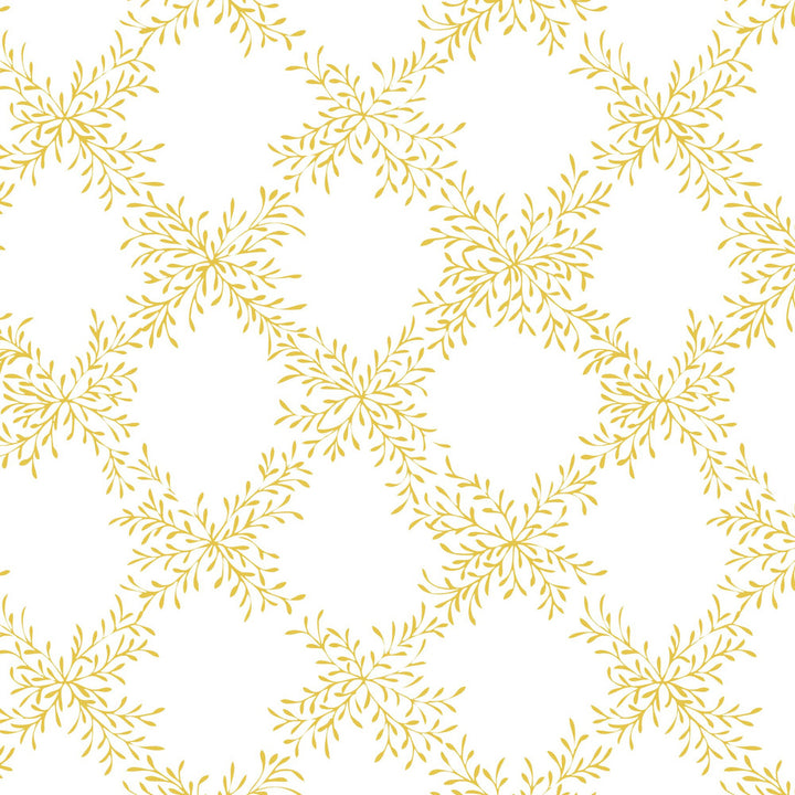 W1007-9 Sophie Lattice by Bassett Mcnab Wallpaper BASSETT MCNAB WALLCOVERINGS 100%PA USA Horizontal: 6.75 and Vertical: 6.25 27 in - Fabric Carolina -