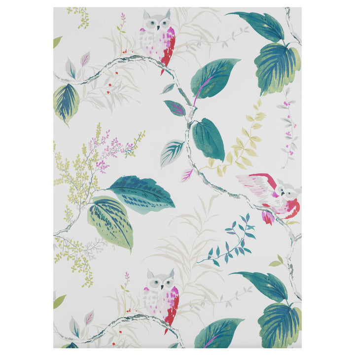 Owlish Multi by Kravet Design Wallcovering KATE SPADE WHIMSIES PAPER - 100% United States Horizontal: 27 and Vertical: 27 27 - Fabric Carolina -