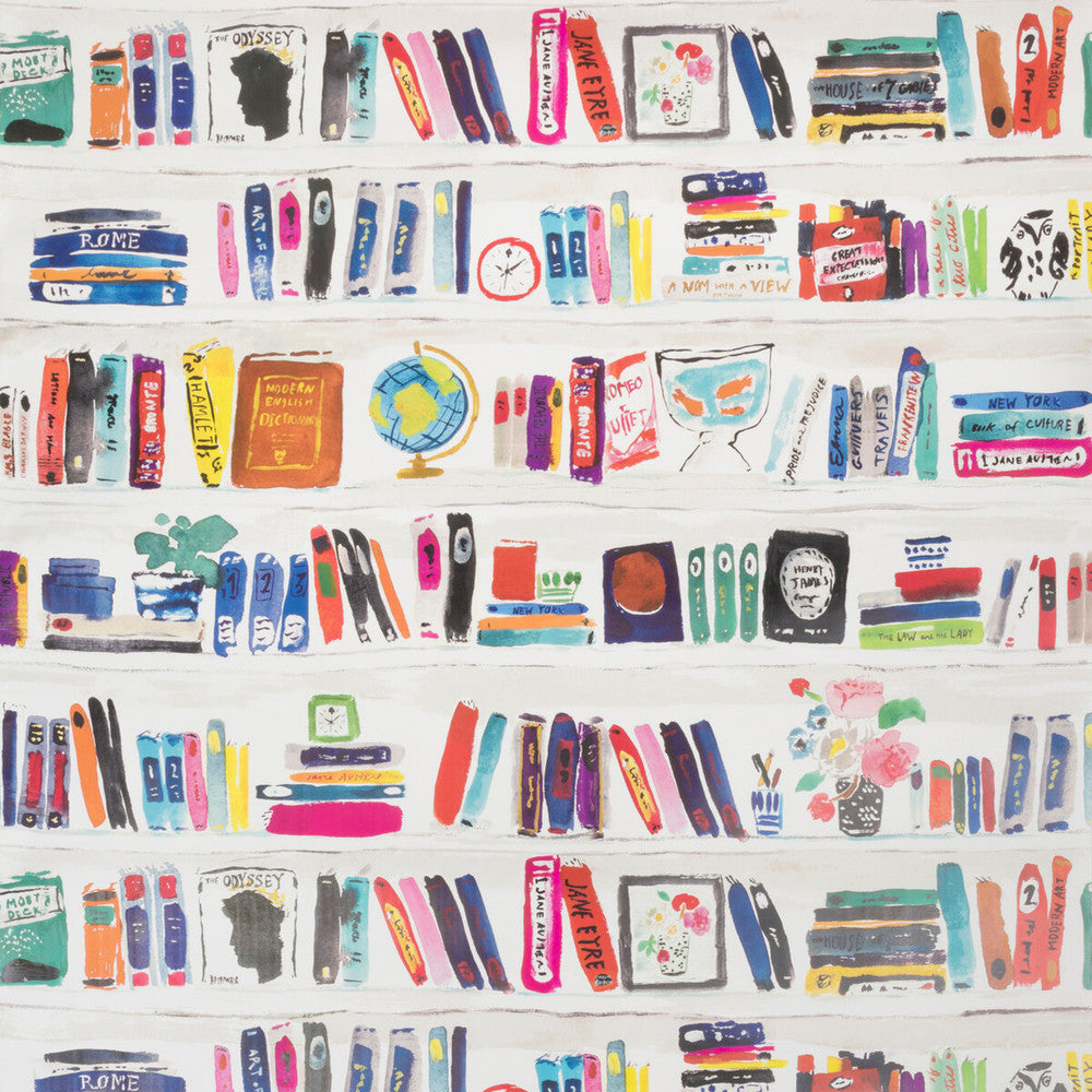 Bella Books Confetti by Kravet Design Wallcovering Kravet Design Wallcovering Bella Books ConfettiWallcovering KATE SPADE WHIMSIES PAPER - 100% United States </p><p>Repeat: H: 54, V: 41.5 54 - Fabric Carolina -