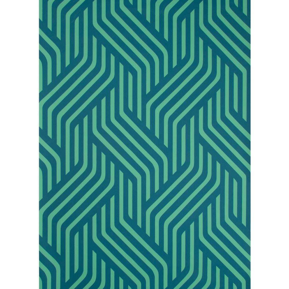 Proxmire Peacock by Kravet Couture Wallcovering MODERN TAILOR PAPER - 100% United States Horizontal: 27 and Vertical: 27 27 - Fabric Carolina -