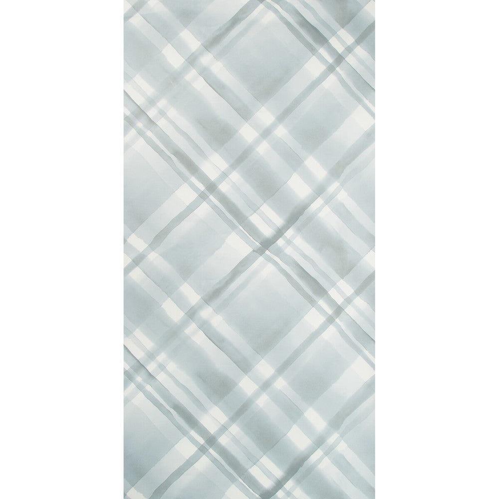 Blazer Plaid Pa Smoke by Kravet Couture Wallcovering MODERN TAILOR PAPER - 100% United States Horizontal: 27 and Vertical: 27 27 - Fabric Carolina -