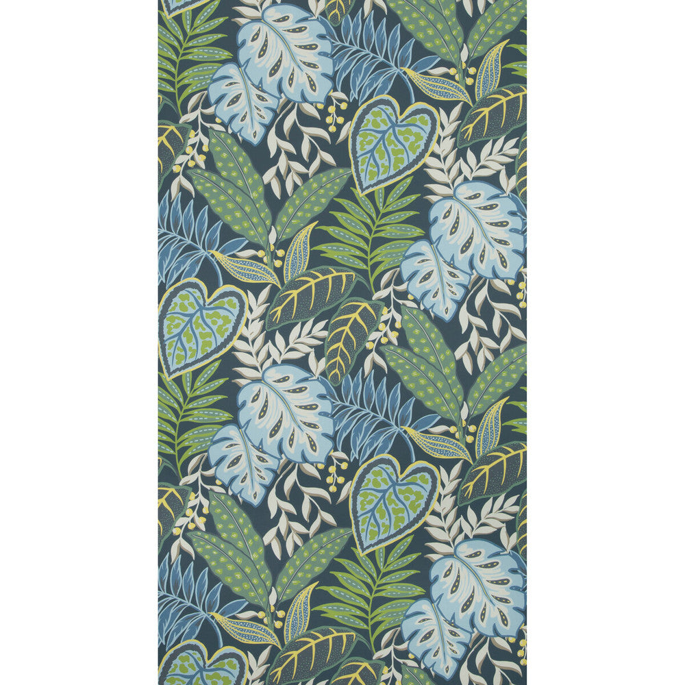 Jasmine Indigo by Kravet Design Wallcovering SARAH RICHARDSON WALLPAPER CELLULOSE - 50%;OTHER - 30%;POLYESTER - 20% United States Horizontal: 0 and Vertical: 25.2 27 - Fabric Carolina -