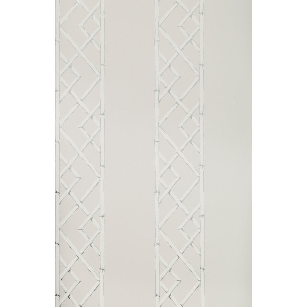 Latticework Sterling by Kravet Design Designer Wallcovering SARAH RICHARDSON WALLPAPER CELLULOSE - 50%;OTHER - 30%;POLYESTER - 20% United Kingdom Horizontal: and Vertical: 10.4 20.5 - Swanky Fabrics -