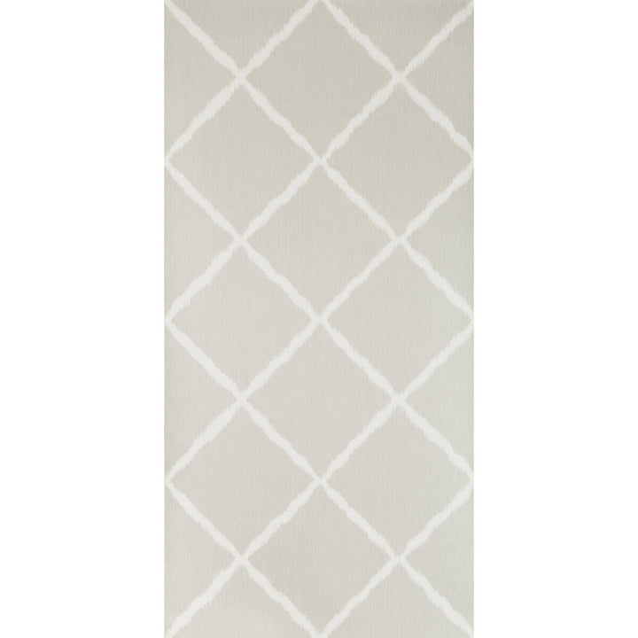 Ikatrellis Sterling by Kravet Design Designer Wallcovering SARAH RICHARDSON WALLPAPER CELLULOSE - 50%;OTHER - 30%;POLYESTER - 20% United Kingdom Horizontal: and Vertical: 20.9 20.5 - Swanky Fabrics -