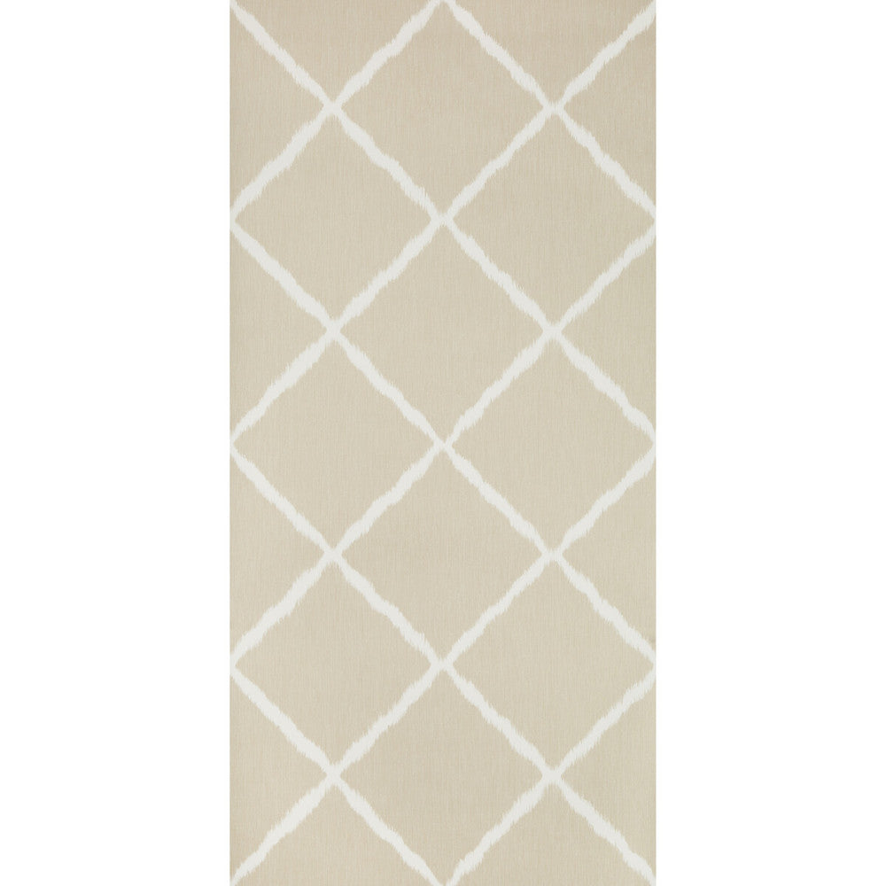 Ikatrellis Linen by Kravet Design Designer Wallcovering SARAH RICHARDSON WALLPAPER CELLULOSE - 50%;OTHER - 30%;POLYESTER - 20% United Kingdom Horizontal: and Vertical: 20.9 20.5 - Swanky Fabrics -