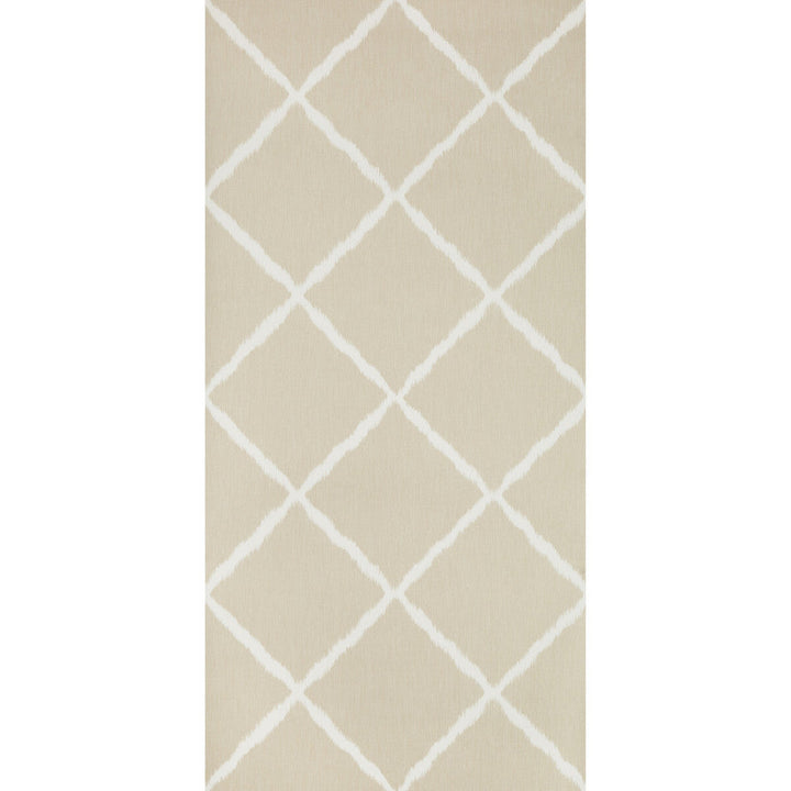 Ikatrellis Linen by Kravet Design Wallcovering Kravet Design Wallcovering Ikatrellis LinenWallcovering SARAH RICHARDSON WALLPAPER CELLULOSE - 50%;OTHER - 30%;POLYESTER - 20% United Kingdom </p><p>Repeat: H: , V: 20.9 20.5 - Fabric Carolina -