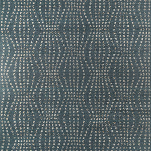 Puka Blue Steel by Kravet Couture Wallcovering