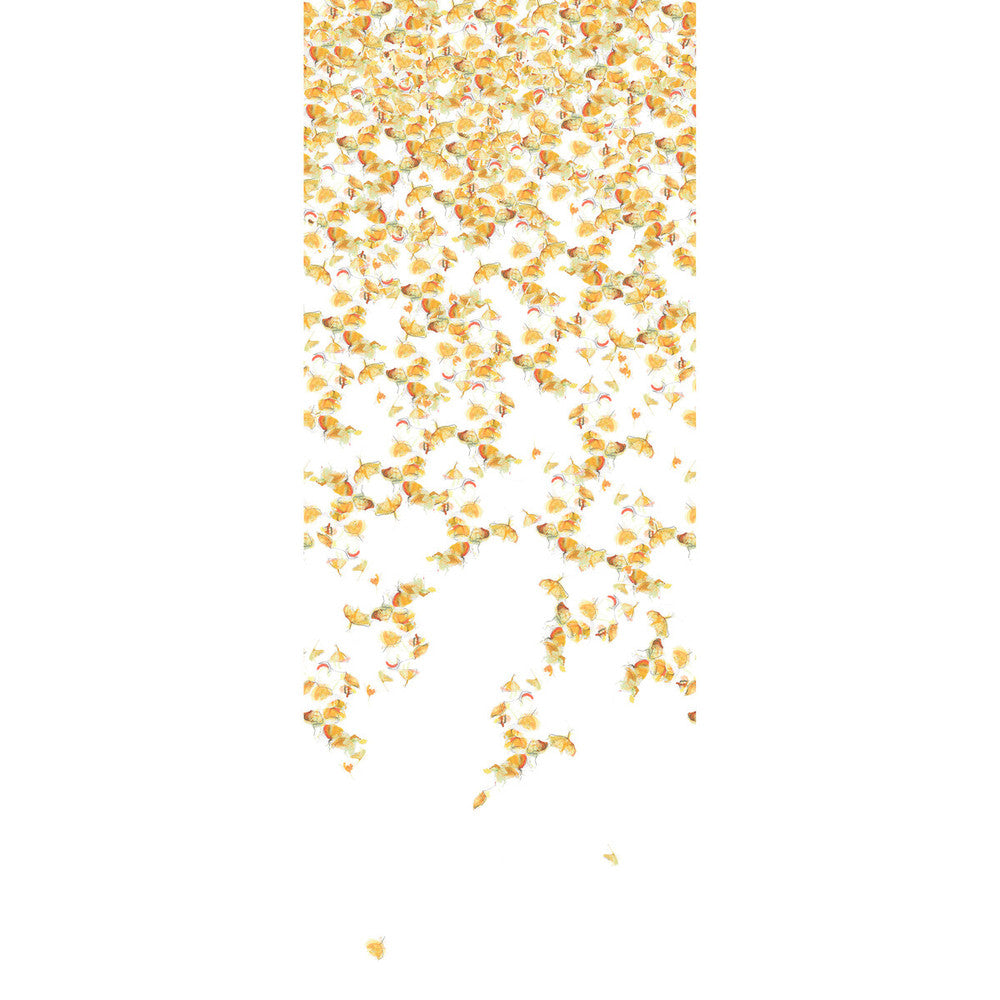 Falling Ginkgo Autumn by Kravet Couture Wallcovering PAPERSCAPE ARTIST SERIES PAPER - 100% United States Horizontal: 54 and Vertical: 144 54 - Fabric Carolina -