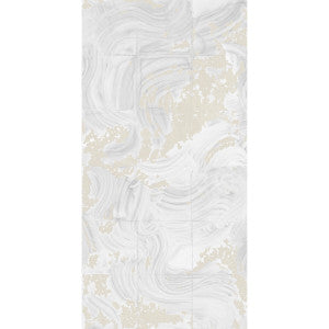Rearrangements Neutral by Kravet Couture Wallcovering