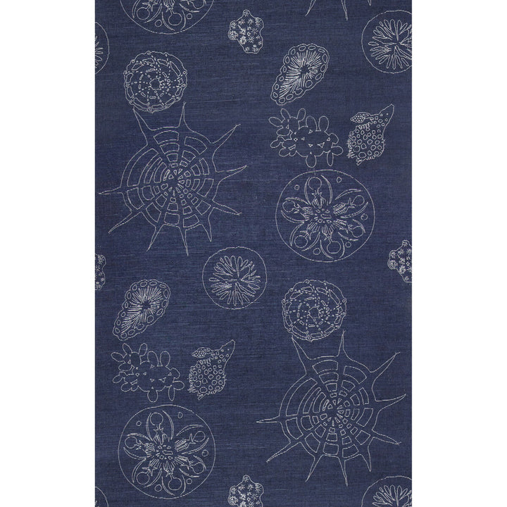 Telescopic G Deep Ocean by Kravet Couture Wallcovering Kravet Couture Wallcovering Telescopic G Deep OceanWallcovering PAPERSCAPE ARTIST SERIES SISAL - 85%;COTTON - 15% United States </p><p>Repeat: H: 27, V: 72 27 - Fabric Carolina -