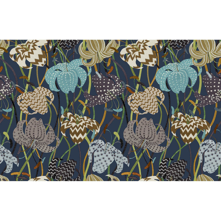 Lilium 10233 by Kravet Couture Wallcovering MISSONI HOME WALLCOVERINGS 03 VINYL ON NON WOVEN - 100% Italy Horizontal: 39 and Vertical: 25.2 39 - Fabric Carolina -