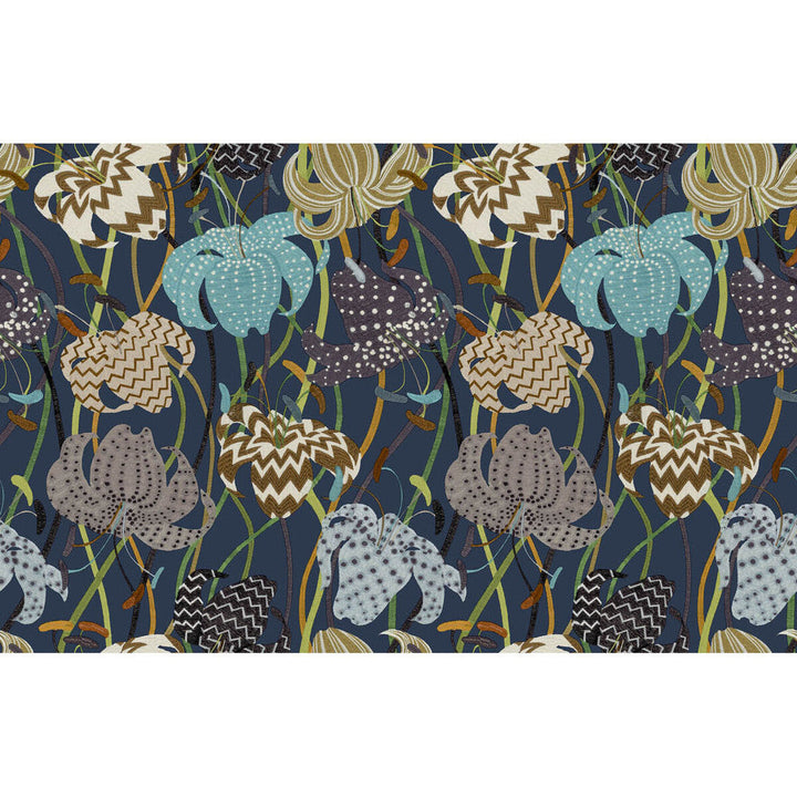 Lilium 10233 by Kravet Couture Wallcovering Kravet Couture Wallcovering Lilium 10233Wallcovering MISSONI HOME WALLCOVERINGS 03 VINYL ON NON WOVEN - 100% Italy </p><p>Repeat: H: 39, V: 25.2 39 - Fabric Carolina -