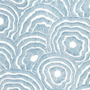 Panache Wp Indigo by Kravet Wallcovering