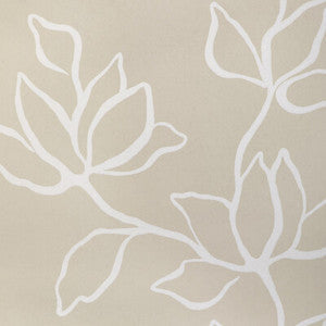 Floral Sketch Wp Linen W3886.16.0 by Kravet Couture Wallcovering