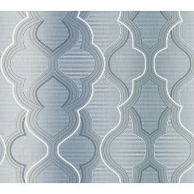 Kravet Design Wallcovering W3898.516.0 Wallcovering SURE STRIP - 100% United States </p><p>Repeat: H: , V: 27.5 21 - My Fabric Connection -