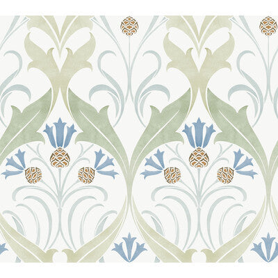 Kravet Design Wallcovering W3930.315.0 Wallcovering NON WOVEN - 100% United States </p><p>Repeat: H: , V: 27.5 21 - My Fabric Connection -