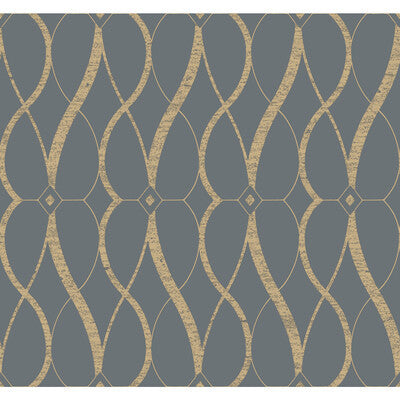 Kravet Design Wallcovering W4111.411.0 Wallcovering NON WOVEN - 100% China </p><p>Repeat: H: , V: 27.5 21 - My Fabric Connection -
