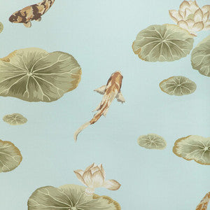 Lotus Pond Wp Freshwater W4146.316.0 by Kravet Couture Wallcovering