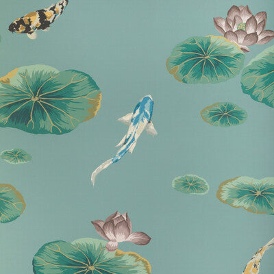 Kravet Couture Wallcovering W4146.353.0 Wallcovering CELLULOSE - 67%;OTHER - 24%;POLYESTER - 9% United Kingdom </p><p>Repeat: H: , V: 27.5 21 - My Fabric Connection -