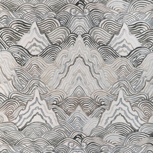 Shangri La Wp Noir W4150.811.0 by Kravet Couture Wallcovering