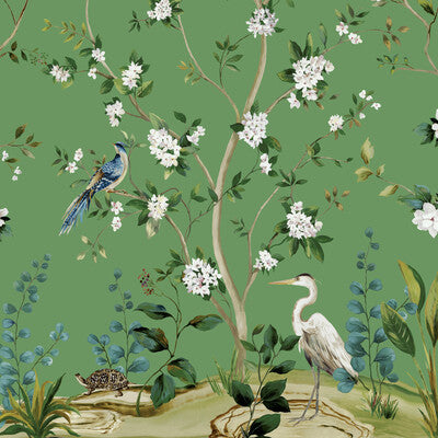 Kravet Design Wallcovering W4176.315.0 Wallcovering CELLULOSE - 80%;ACRYLIC LATEX - 20% United States </p><p>Repeat: H: , V: 27.5 21 - My Fabric Connection -