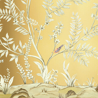 Kravet Design Wallcovering W4185.4.0 Wallcovering MYLAR - 60%;NON WOVEN - 40% United States </p><p>Repeat: H: , V: 27.5 21 - My Fabric Connection -