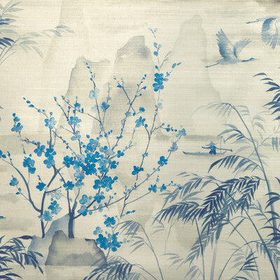 Kravet Design Wallcovering W4205.511.0 Wallcovering JUTE - 60%;PAPER - 40% United States </p><p>Repeat: H: , V: 27.5 21 - My Fabric Connection -