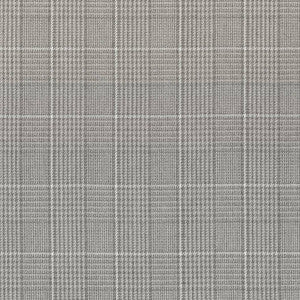 Grassmarket Check Grey W710200 by Thibaut Fabric